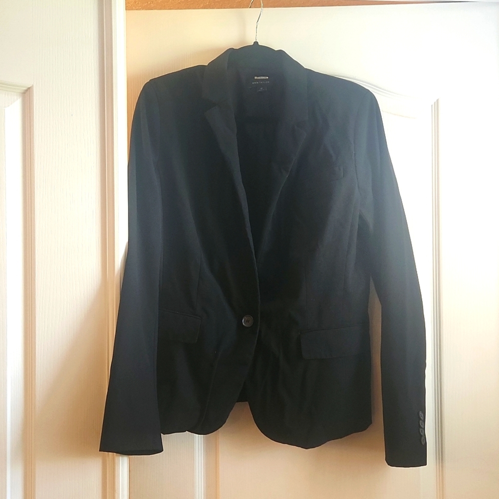 Ann Taylor Black Blazer Suit Jacket